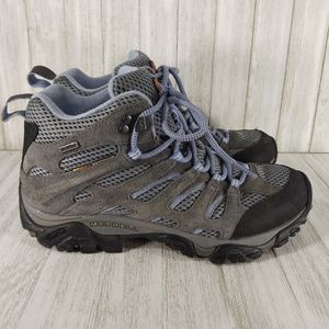 Merrell Moab Mid Waterproof Hiking Boot Castle Rock Women's 9